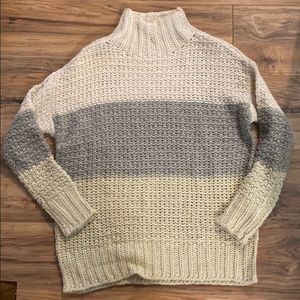 Color block Knit sweater